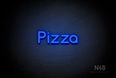 "Pizza" (Mountain font) - LED neon sign